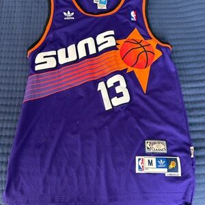 Men’s Medium Vintage Adidas Steve Nash Phoenix Suns Jersey